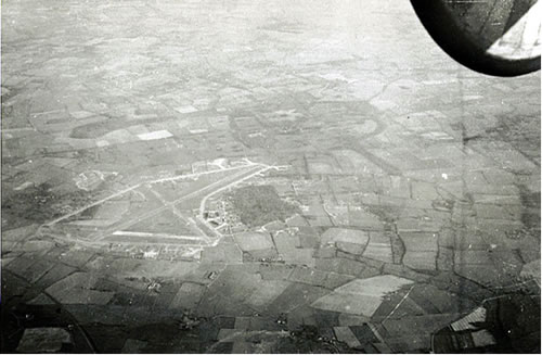 aerial view of Alconbury station