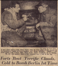 Forts Beat Terrific Clouds, Cold to Bomb Berlin 1st Time
