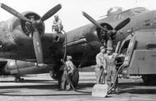 Fueling the B-17